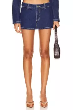 Мини-Юбка rhode Lioness, синий