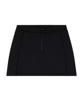 Мини Юбка с вырезом сзади Diesel, черный