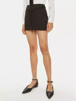 Мини-Юбка стандартного кроя Patrizia Pepe, черный