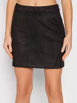 Мини-Юбка стандартного кроя Vero Moda, черный