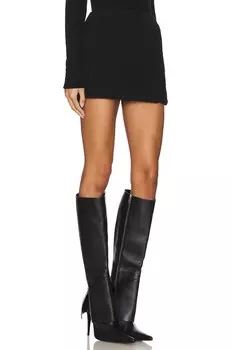 Мини-Юбка тедди Selmacilek, черный