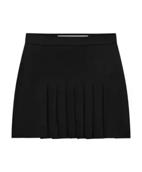 Мини Юбка в теннисном стиле для дня и вечера Designers Remix, черный
