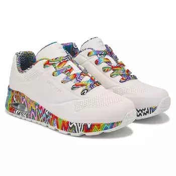 Мини-Кеды Jen Stark Street Uno Skechers, белый