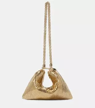 Мини-клатч callie с декором Jimmy Choo, золото