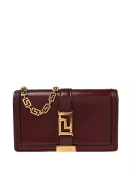 Мини-клатч Versace Greca Goddess, красный