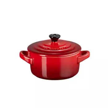 Мини-кокотница из керамогранита Le Creuset, вишня