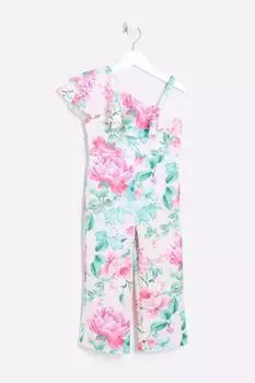 Мини-Комбинезон для подводного плавания с принтом для девочек River Island, розовый