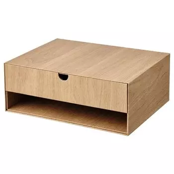 Мини-комод, под дуб, 32x24 см, HSTVISKARE IKEA