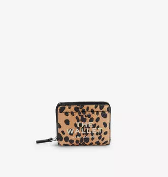 Мини-Компактный кожаный кошелек Marc Jacobs, мультиколор
