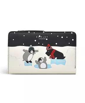 Мини-кошелек двойного сложения Hole Lotta Fun Radley London, черный