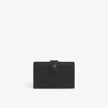 Мини-кошелек из искусственной кожи и алюминия Secrid, черный