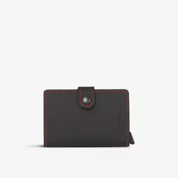 Мини-кошелек из кожи и алюминия Secrid, черный