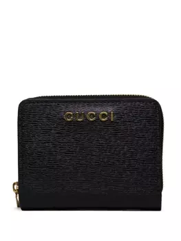 Мини-кошелек с логотипом Gucci, черный