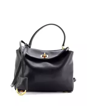 Мини-кожаная сумка через плечо Rodeo Pre-Owned Balenciaga, черный