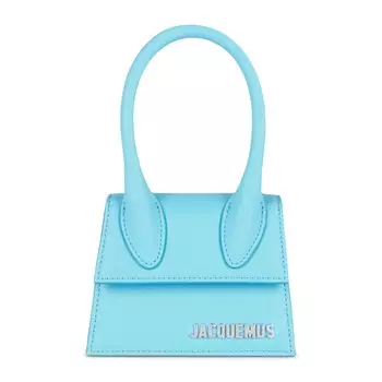 Мини-кожаная сумка Jacquemus Le Chiquito Homme, цвет Синий