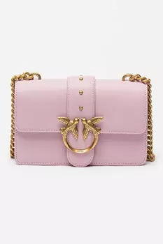Мини-Кожаная сумка Love One Pinko, розовый