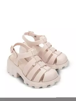 Mini Melissa сандалии Megan, нейтральный цвет