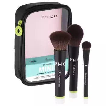 Мини-Набор кистей для лица и глаз Sephora Collection