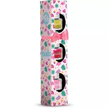 Мини-набор лака для ногтей «Фламинго» — 3 шт., Snails