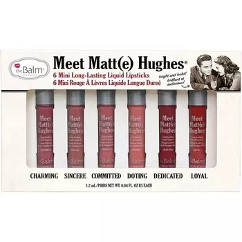 Мини-набор theBalm Meet Matte Hughes