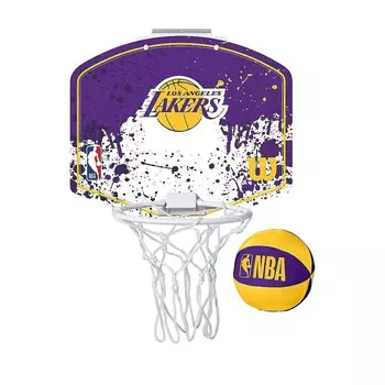 Мини обруч команды NBA Los Angeles Lakers Wilson, цвет Purple Lakers