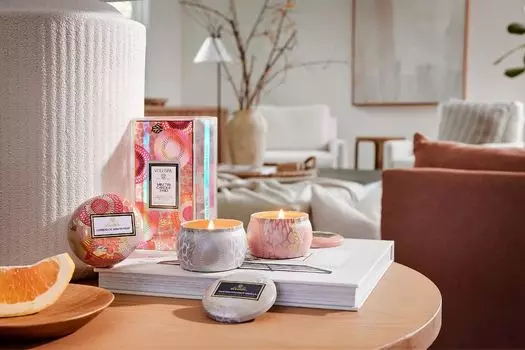 Мини-оловянные свечи Voluspa Tropical Oasis Trio