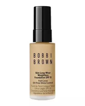 Мини-основа для макияжа Bobbi Brown Skin Long-Wear Weightless SPF 15, 32 sand, 13 мл