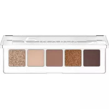 Мини-палитра теней для век 5 в коробке 010 Golden Nude Look 5 оттенков 4G, Catrice