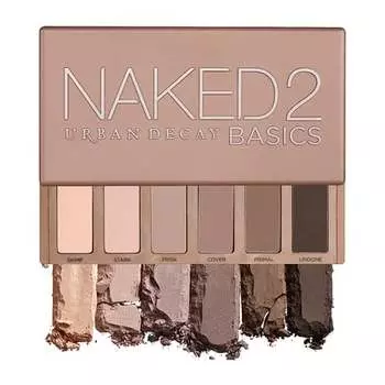 Мини-палитра теней Naked, насыщенная и легко растушевываемая - Naked2 Basics, Urban Decay