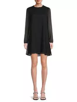 Мини-платье а-силуэта Tash+Sophie Black