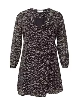 Мини платье ABOUT YOU Curvy Dress Louisa, черный