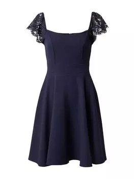 Мини платье ABOUT YOU Dress Blanca, темно-синий