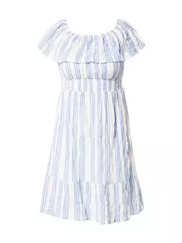 Мини платье ABOUT YOU Dress Lana, цвет blue/white