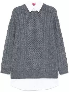 Мини-платье Aldrin STAUD, серый