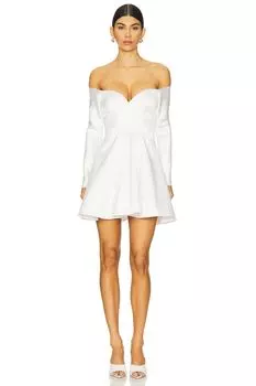 Мини-платье alina Nbd, ivory