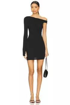 Мини-платье Allegra Superdown, black