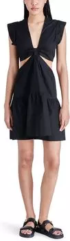 Мини-платье Аманда Steve Madden, черный