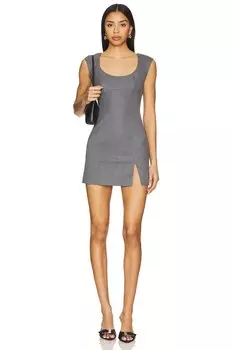 Мини-платье Amaris H:Ours, charcoal grey