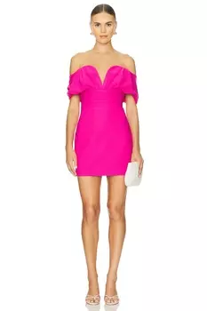 Мини-Платье amore Line & Dot, розовый