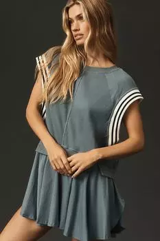 Мини-платье Anthropologie Twofer, синий