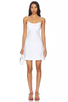 Мини-Платье антиб Faithfull The Brand, белый