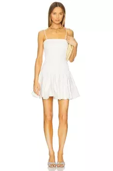 Мини-платье Arden от Alice + Olivia, off white