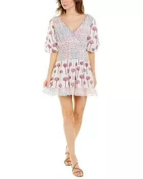 Мини-платье Ash & Eden Fanana, белый