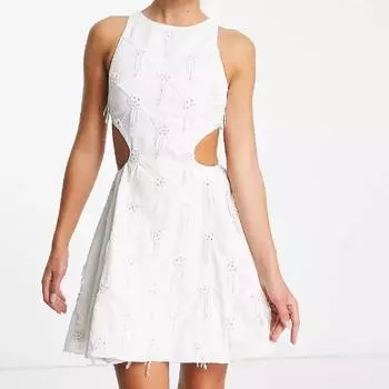 Мини платье Asos Edition, белый
