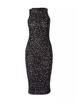 Мини платье Bardot Dress FELICIA, черный