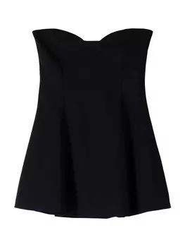 Мини платье Bershka Dress, черный