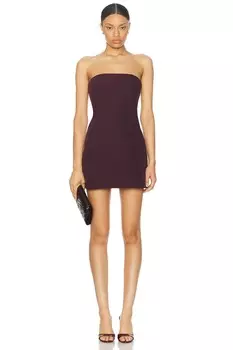 Мини-платье без бретелек Poppi Ser.O.Ya, цвет Merlot
