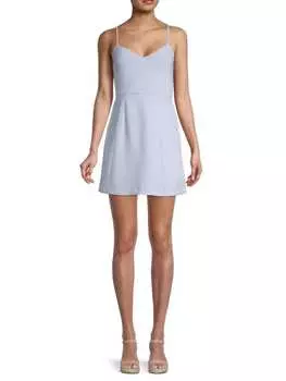 Мини-платье без рукавов French Connection Blue