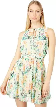 Мини-платье без рукавов Haariss с завязками на шее Ted Baker, белый