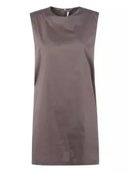 Мини-платье без рукавов Liviana Conti, коричневый